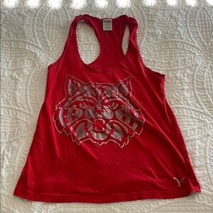 PINK Victoria's Secret University of Arizona Red Tank Top